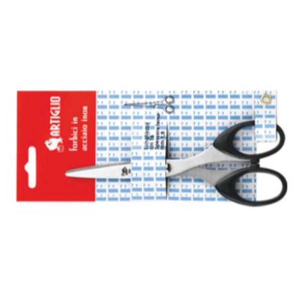 ARTIGLIO FORBICI PUNTA ARROTONDATA NERO