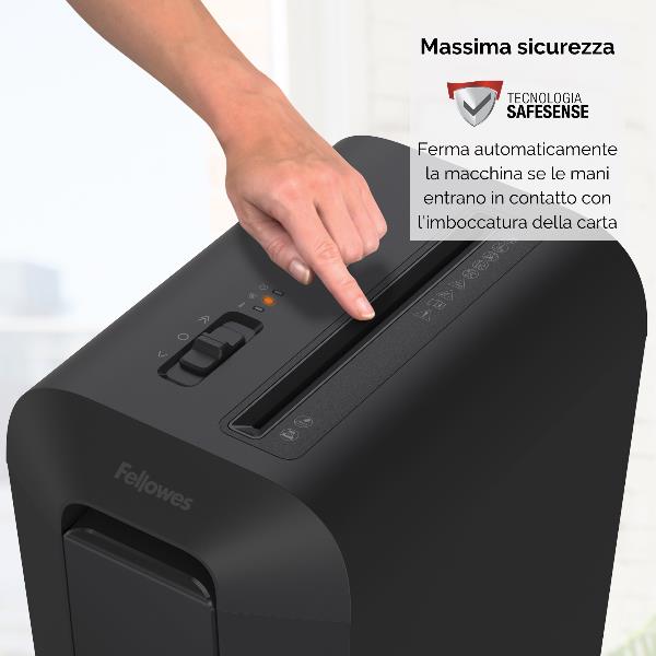 Distruggi documenti a frammento LX65 da scrivania 3