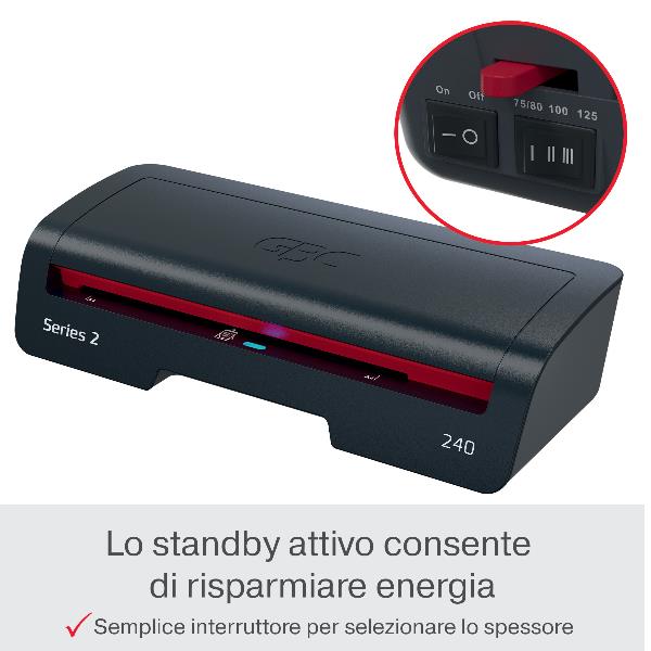 Plastificatrice GBC 240 Home Office A4 4