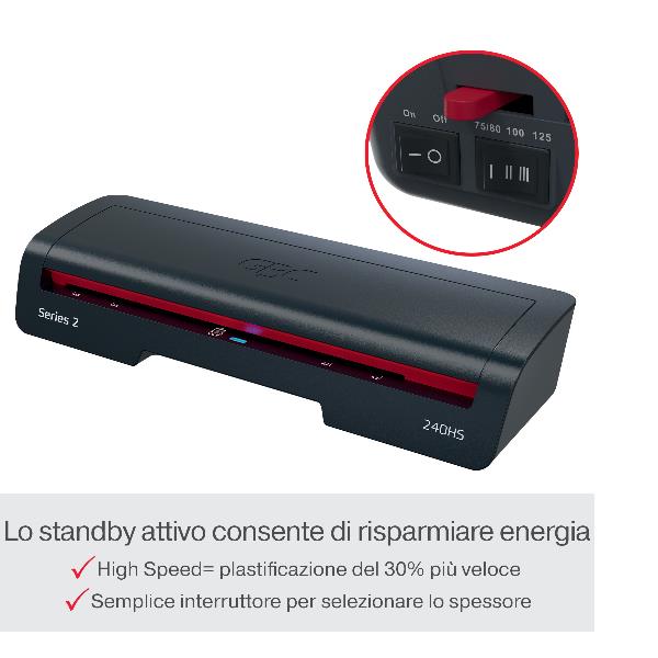 Plastificatrice GBC 240HS Home Office A3 2