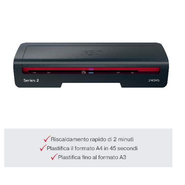 Plastificatrice GBC 240HS Home Office A3 5