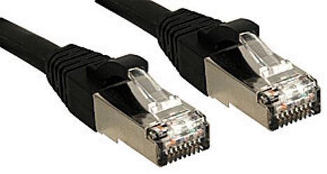 Cavo di Rete Cat.6A S/FTP LSZH Nero, 3m 2