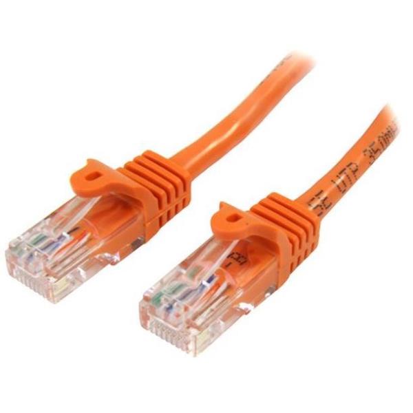 Cavo di rete CAT 5e - Cavo Patch Ethernet RJ45 UTP Arancio da 3m antigroviglio 2