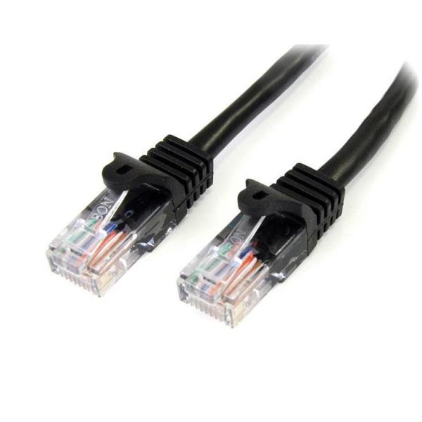 StarTech Cavo Patch CAT5e RJ45 nero 5mt