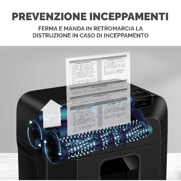 Distruggidocumenti automatico Automax 80M Fellowes 8