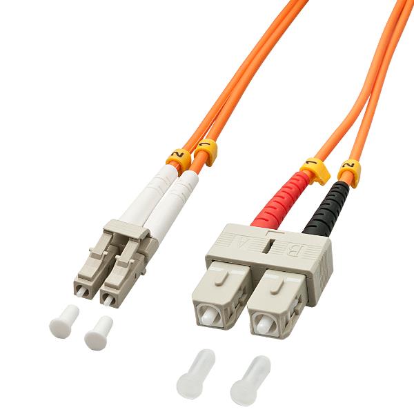 Lindy FIBRE OPTIC CABLE LC / SC OM2 10M