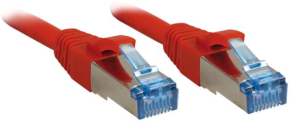 Lindy CAVO DI RETE CAT.6A S/FTP PIMF ROSSO 2M