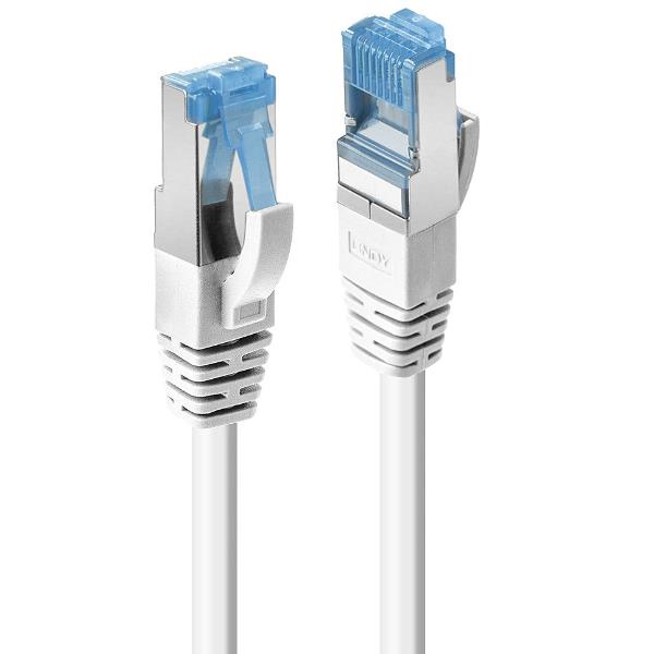 Cavo di Rete Cat.6A S/FTP LSZH Bianco, 10m 2