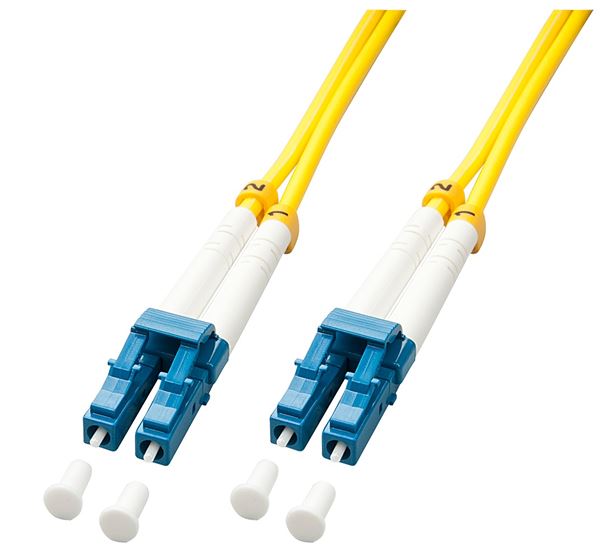 Lindy CAVO FIBRA OTTICA OS2 LC/LC 9/125 GIALLO, 2M