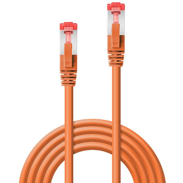 Lindy Cavo di Rete Cat.6 S/FTP Arancione, 5m
