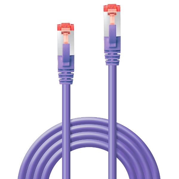 Lindy Cavo di Rete Cat.6 S/FTP Viola, 1m