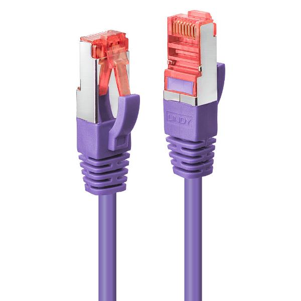 Cavo di Rete Cat.6 S/FTP Viola, 1m 2