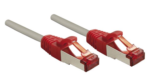 Lindy Cavo di Rete Cat.6 S/FTP CrossOver Grigio, 2m