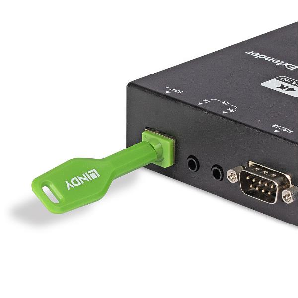 Lindy indietro Port Blocker SFP, 20 pezzi, Verde