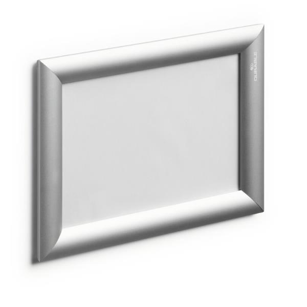 CORNICE A SCATTO IN ALLUMINIO A5 - ARGENTO METALLIZZATO 2