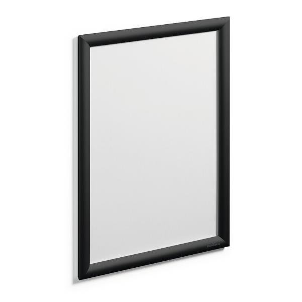 DURABLE CORNICE A SCATTO IN ALLUMINIO A3 - NERO
