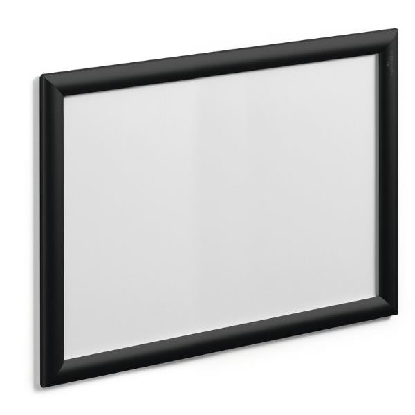 CORNICE A SCATTO IN ALLUMINIO A3 - NERO 3