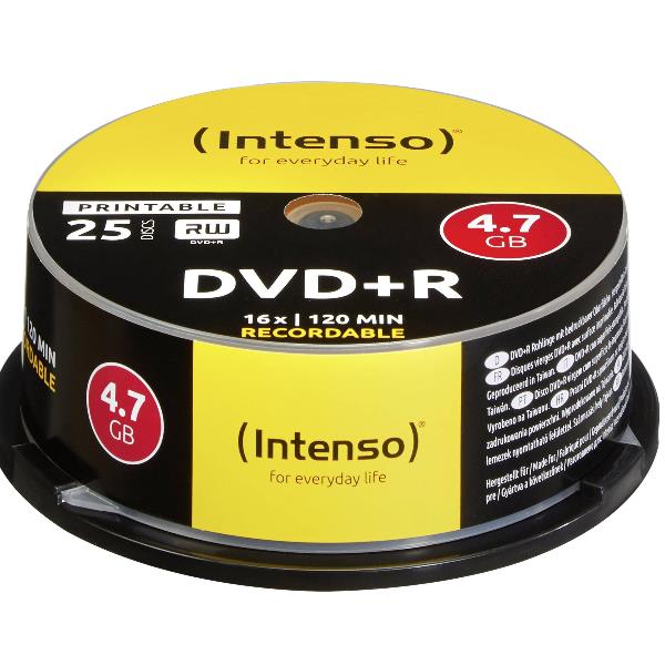 DVD-R 4.7 GB - 16X - SPINDLE 25 PZ. 2