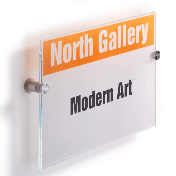 DURABLE Targa fuori porta CRYSTAL SIGN® A4