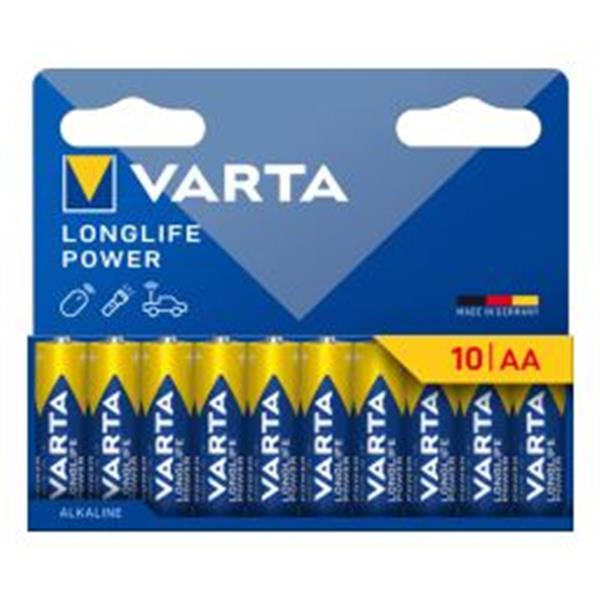 VARTA CF10 LONGLIFE POWER BLU AA ALCALINA