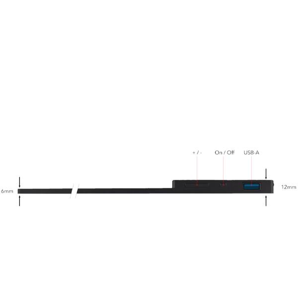 Monitor Portatile Full HD 1080p 14" 9