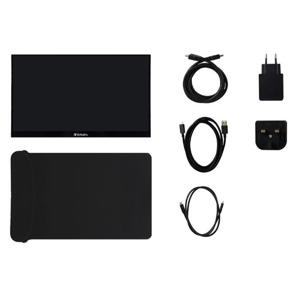 Monitor Portatile Touchscreen Full HD 1080p 14" Metal Housing 8