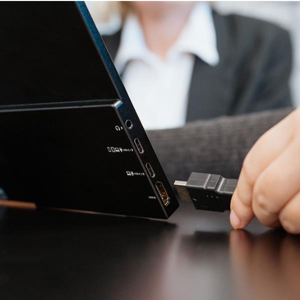 Monitor Portatile Touchscreen Full HD 1080p 15,6" Metal Housing 5