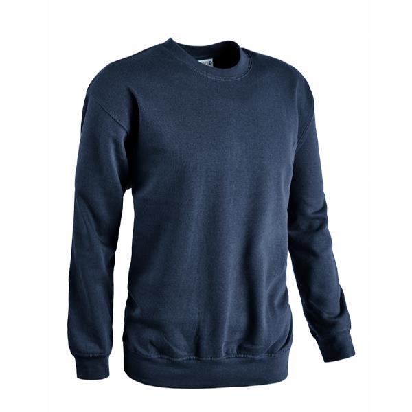 SOTTOZERO FELPA GIROCOLLO RING BLU NAVY - XL