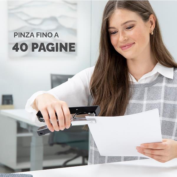 LX890™ Cucitrice a pinza con Microban® - 40 fogli (Nero) 7