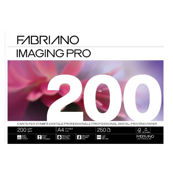 FABRIANO IMAGING PRO A4 200g 250 fogli