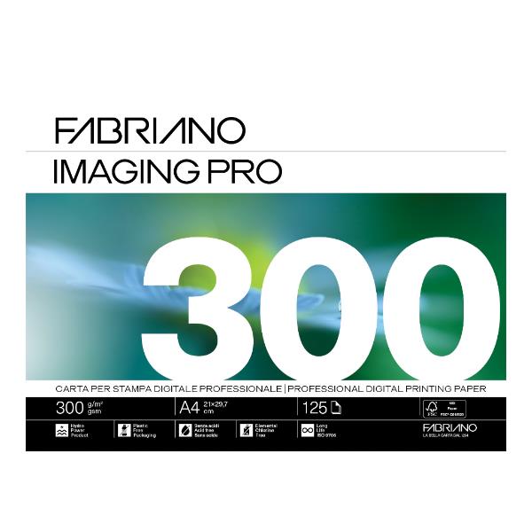 FABRIANO IMAGING PRO A4 300g 125 fogli