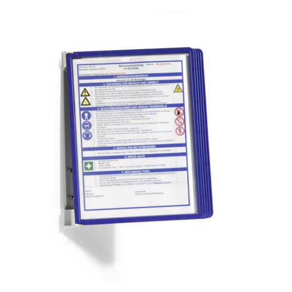 DURABLE VARIO WALL5 A4 5PANNELLI BLU