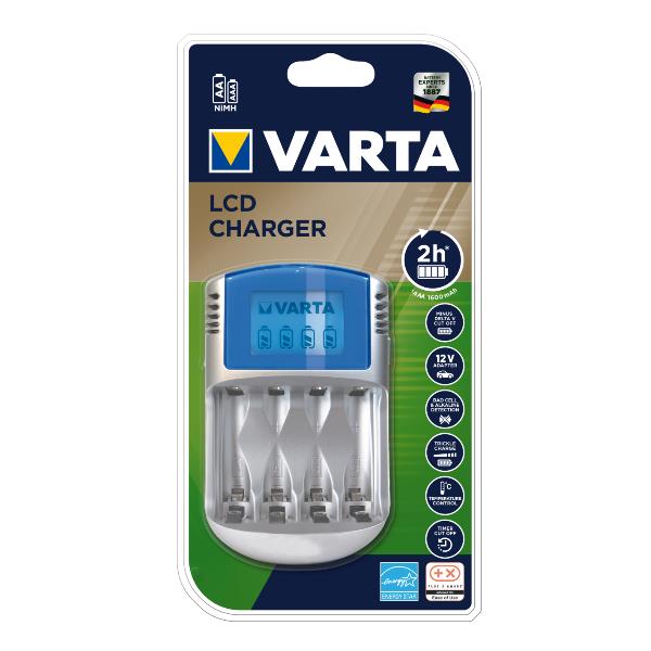 Caricabatterie LCD per AA/AAA 2