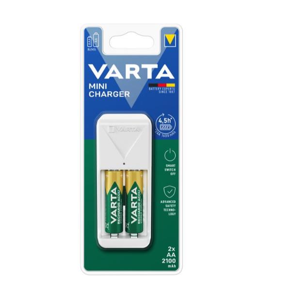 CARICABATTERIE MINI CHARGER 2 AA 2