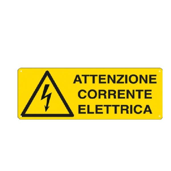 SEGN. ALLUMINIO 350X125MM CORREN 2