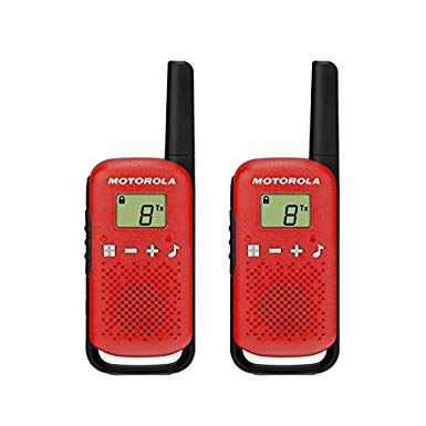 MOTOROLA CORDLESS WALKIE TALKIE T42 ROSSO 2PK