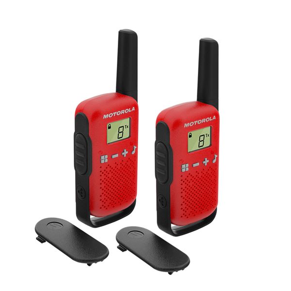 WALKIE TALKIE T42 ROSSO 2PK 3