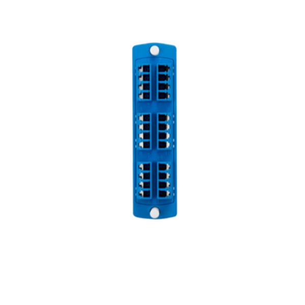 LEVITON MODULO CON 6 LCQ SM BLU