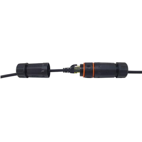 EQUIP - Cavo patch Cat.6A S/FTP, Guaina LDPE per uso esterno, nero - 2.0m 7