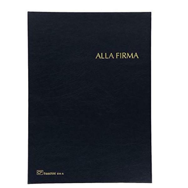 FRASCHINI LIBRO FIRMA Interno a 14 intercalari BLU