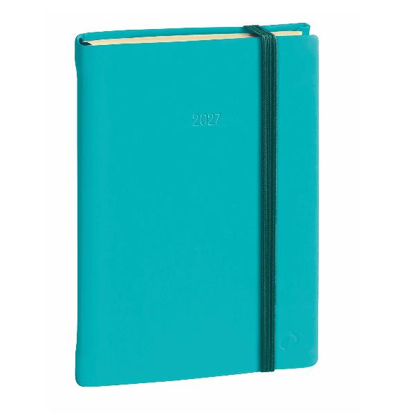 Quo Vadis AGENDA DAILY POCKET PREST SILK TURCHESE