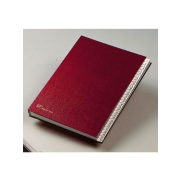 FRASCHINI LIBRO FIRMA Interno a 18 intercalari ROSSO