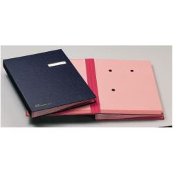 FRASCHINI LIBRO FIRMA BLU CON PORTA ETICHETTA INTERCAMBIABILE
