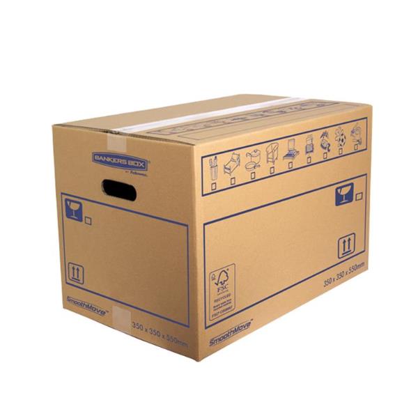 FELLOWES LEONARDI IMBALLAGGIO E SPEDIZIONE - SmoothMove™ Scatola traslochi 35x35x55cm