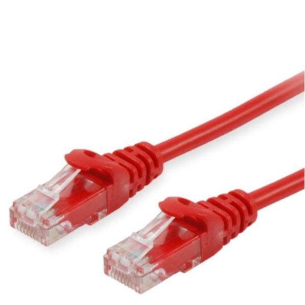 EQUIP - CAVO PATCH U/UTP CAT.6 250MHz ROSSO 0,5 metri 3