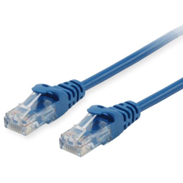 EQUIP - CAVO PATCH U/UTP CAT.6 250MHz BLU 1.0 metro 2