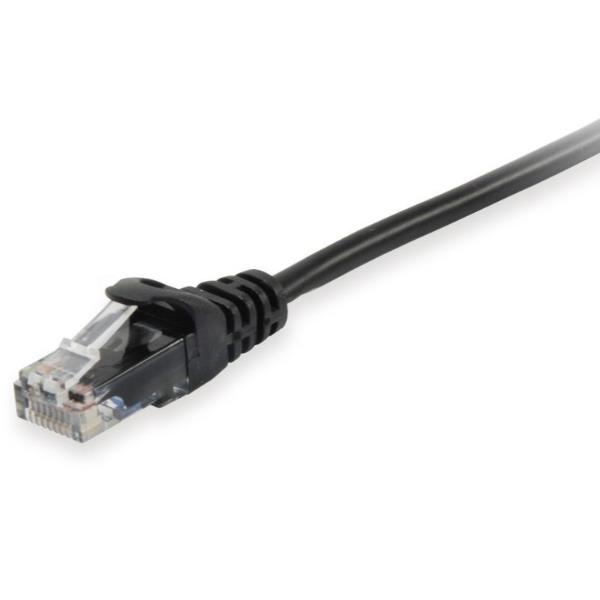 EQUIP - CAVO PATCH U/UTP CAT.6 250MHz NERO 0.5 metrI 6