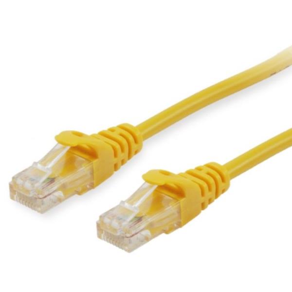 EQUIP - CAVO PATCH U/UTP CAT.6 250MHz GIALLO 1.0 metro 3