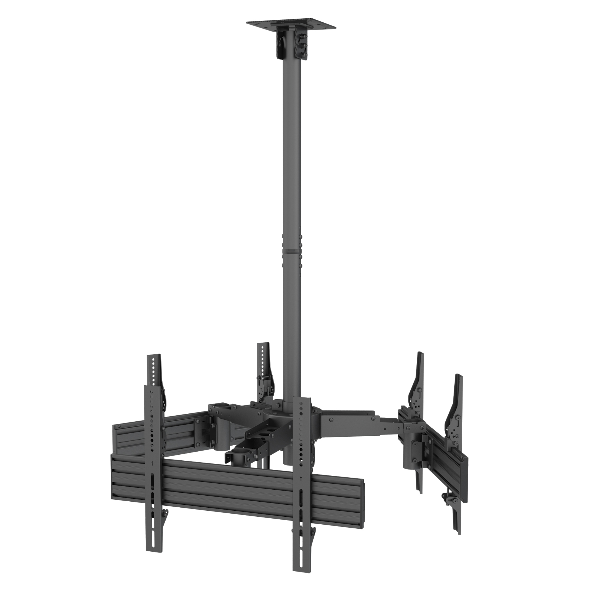 EQUIP - STAFFA TRIPLA TV SOFFITTO 37"-65" 2
