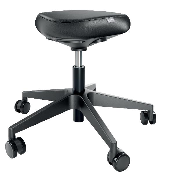 Leitz Ergo Sgabello con Ruote e Seduta Comfort 6